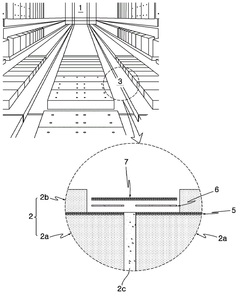 Cavity wall structure and cavity wall plate of liquefied natural gas cargo tank