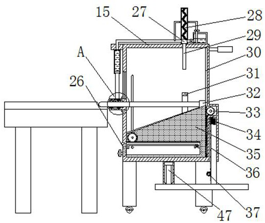 Quick and automatic lifting-free bed sheet replacing device for patient