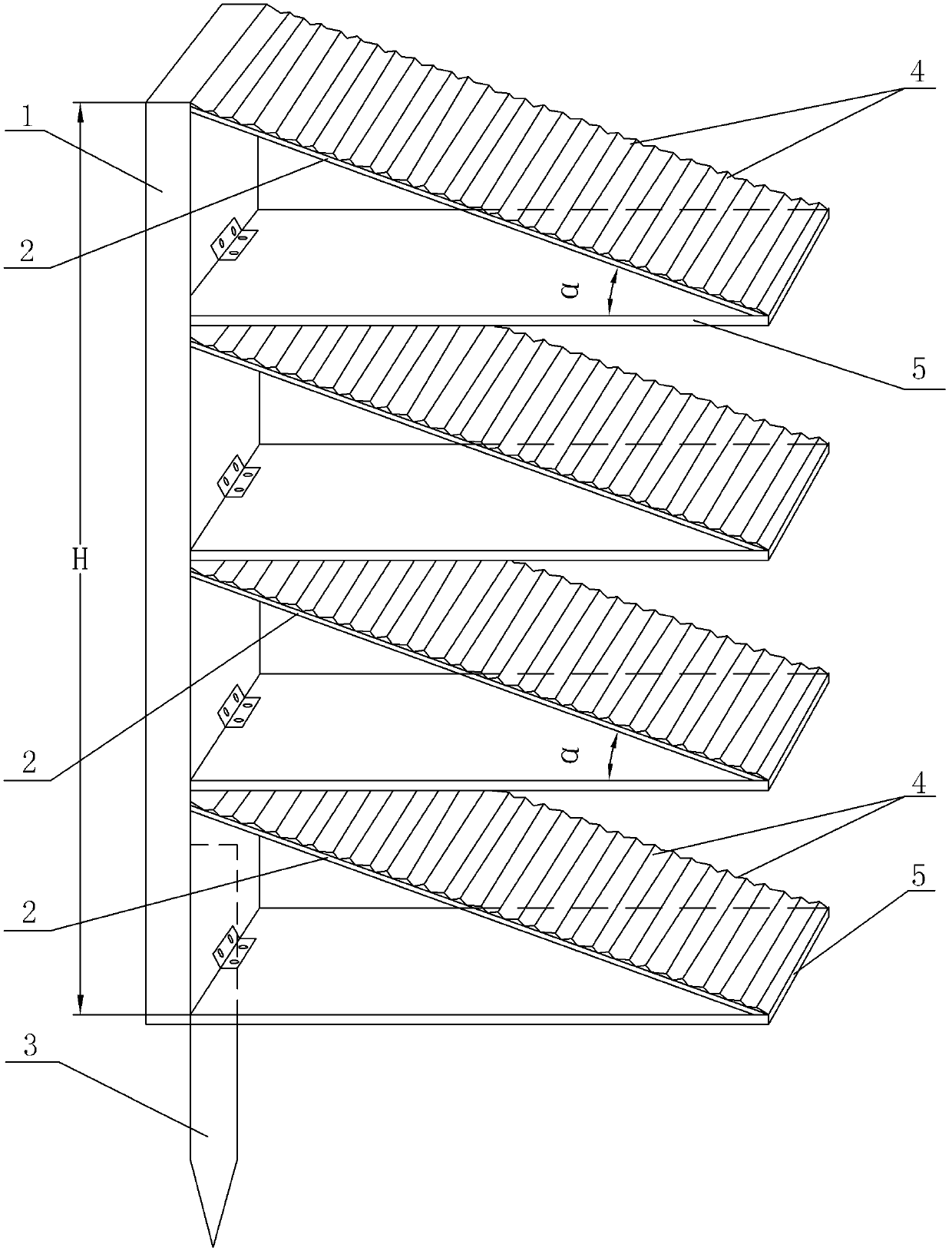 Device for capturing water sowed seeds of wetland plants