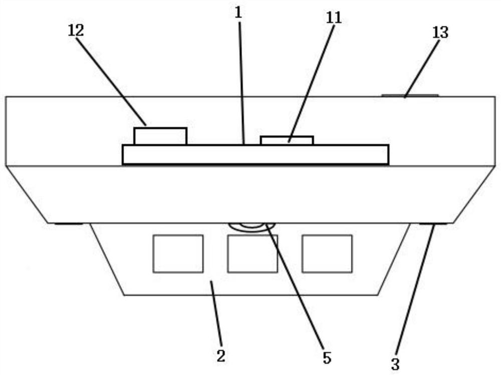 High-accuracy smoke flame alarm and circuit