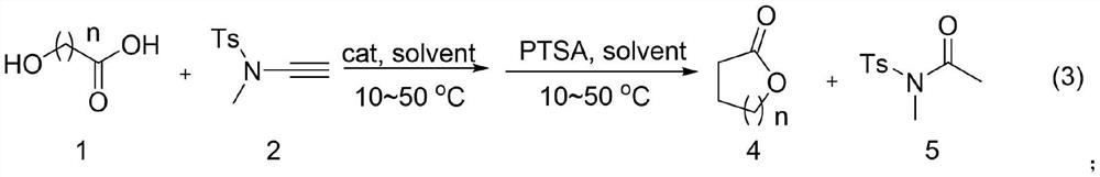 "One-pot" preparation of macrolides mediated by alkyne amides