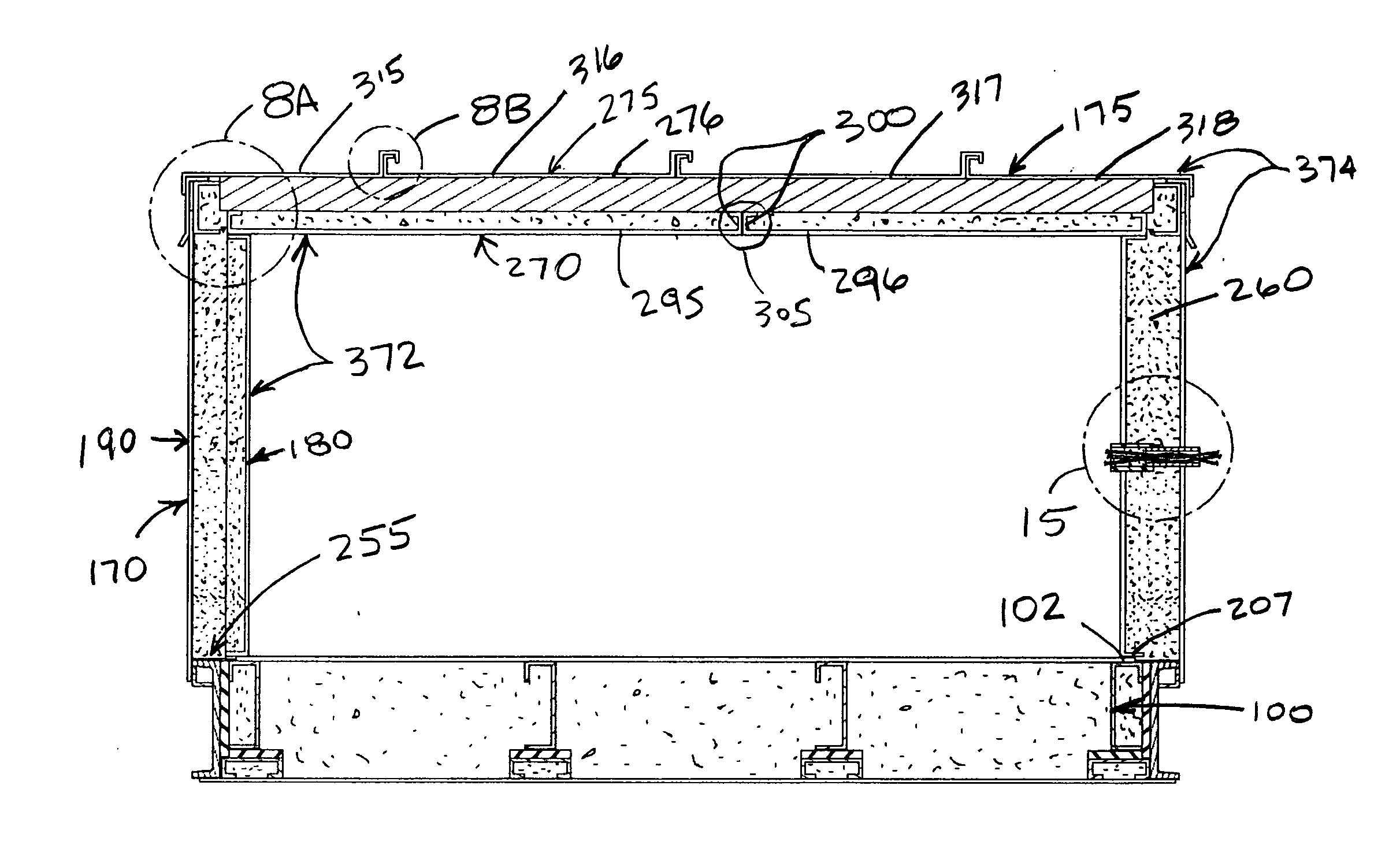 Air handling chamber