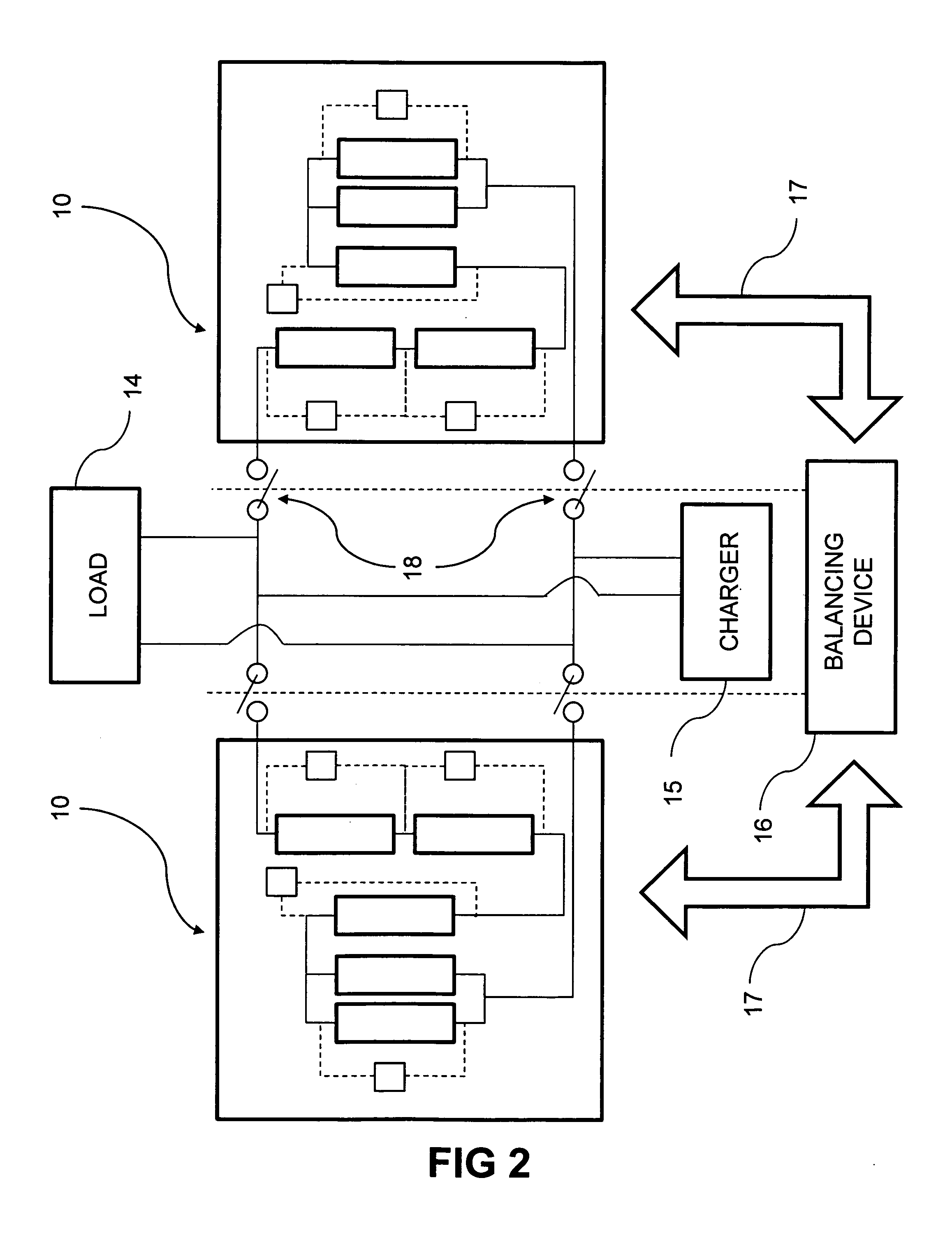 Energy storage system balancing device