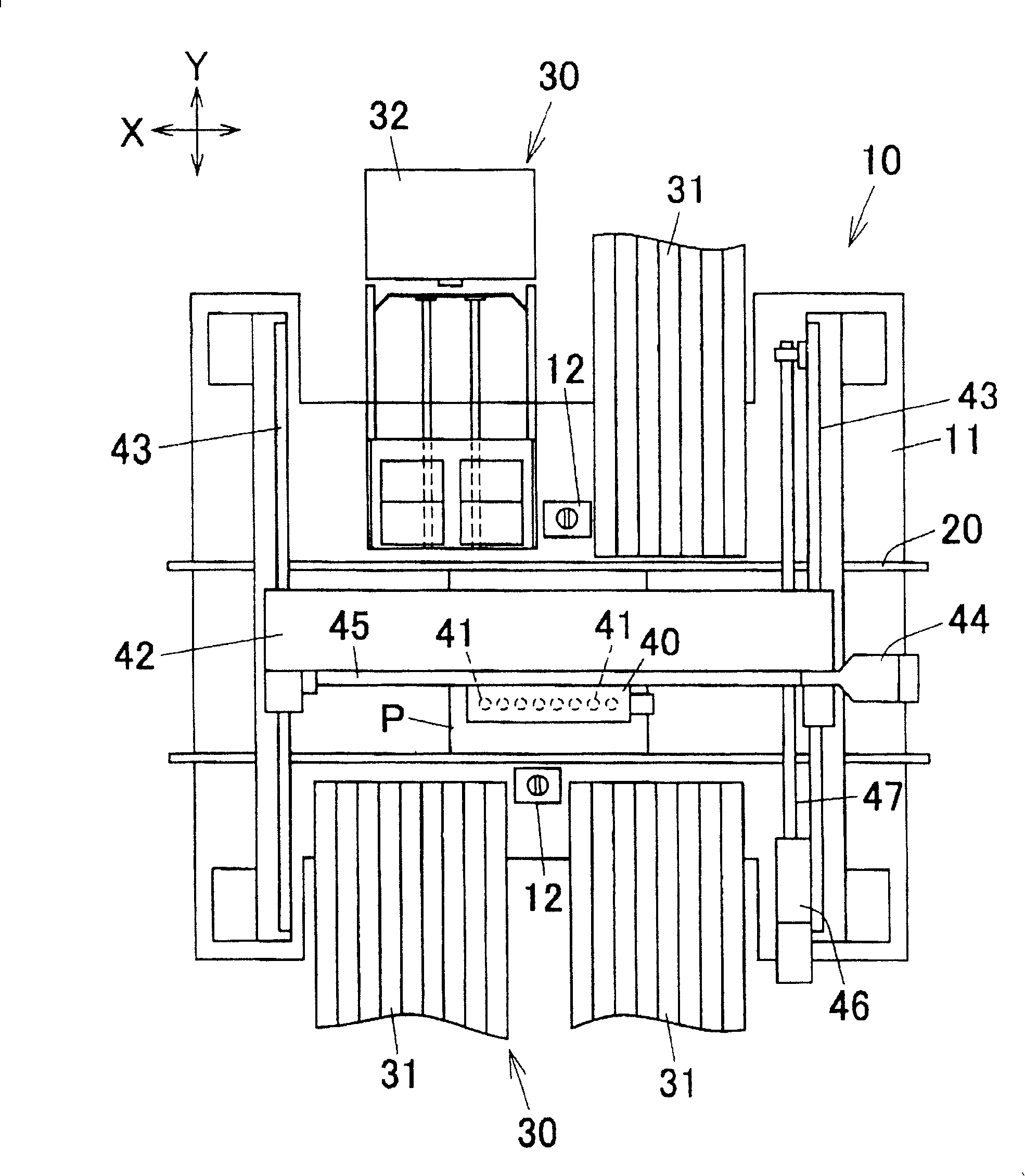 Installation work management method, installation machine and preparation support method, installation assembly line