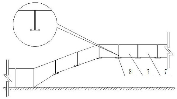 Seal card protection device for suspended section of reloader