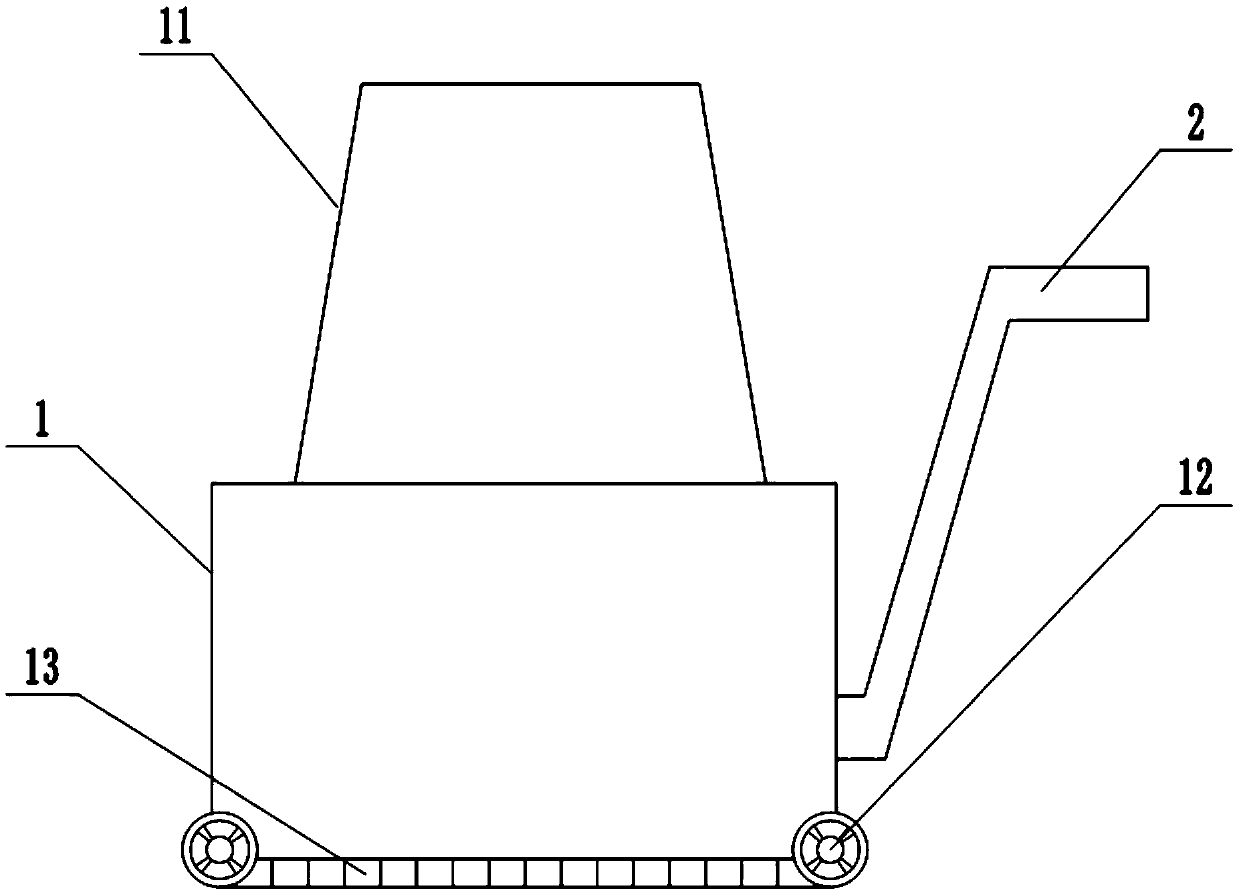 Floor tile gap cleaning device