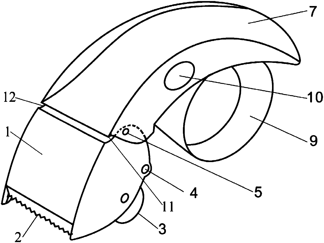 A hand-held adhesive tape sealer