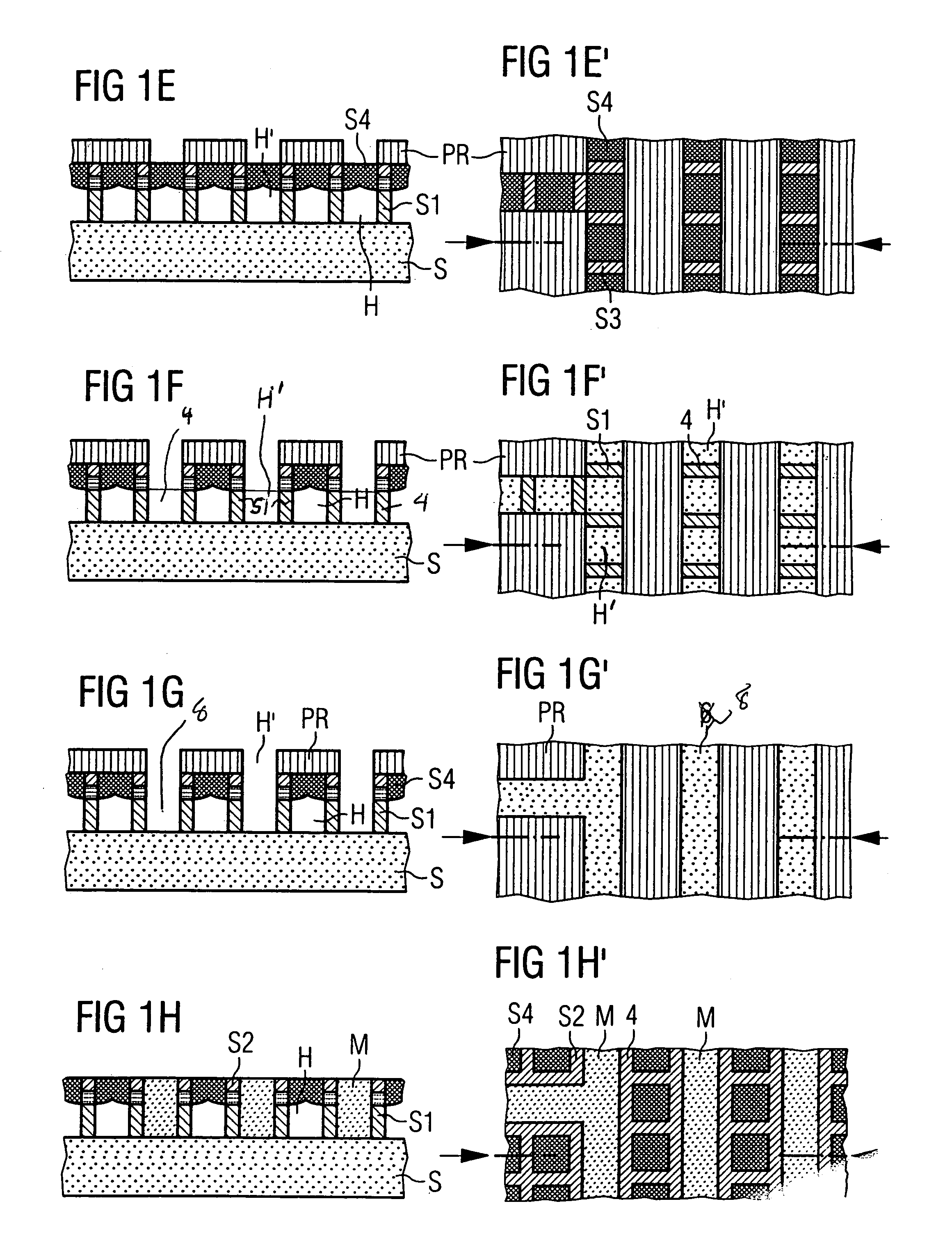 Arrangement of microstructures