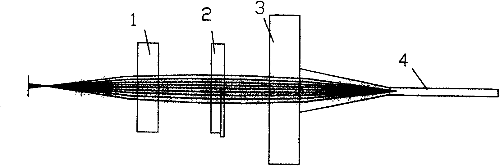 Biochemical substance sensing method and biosensor optical sensing structue