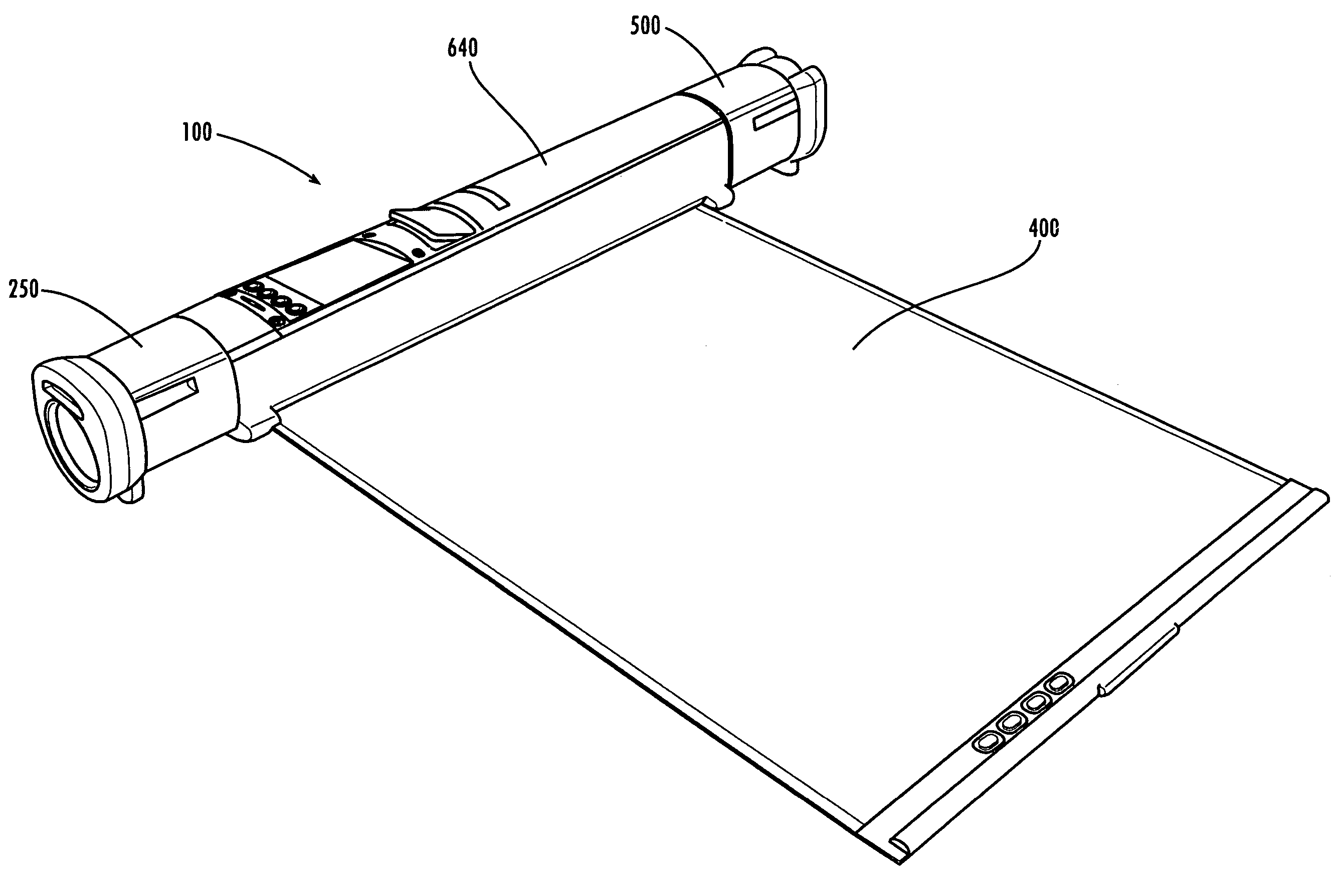 Retractable flexible digital display apparatus