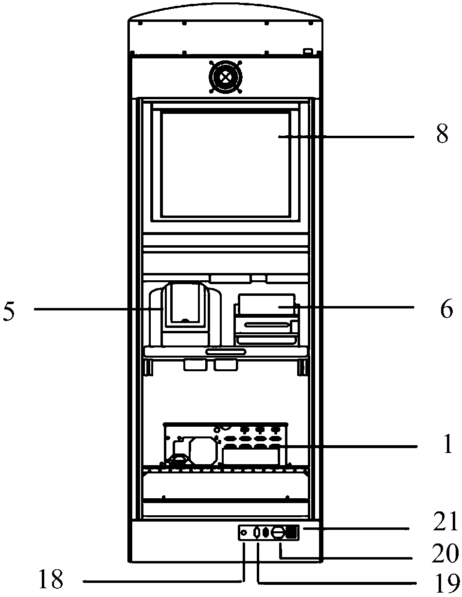 An engineering site certification all-in-one machine