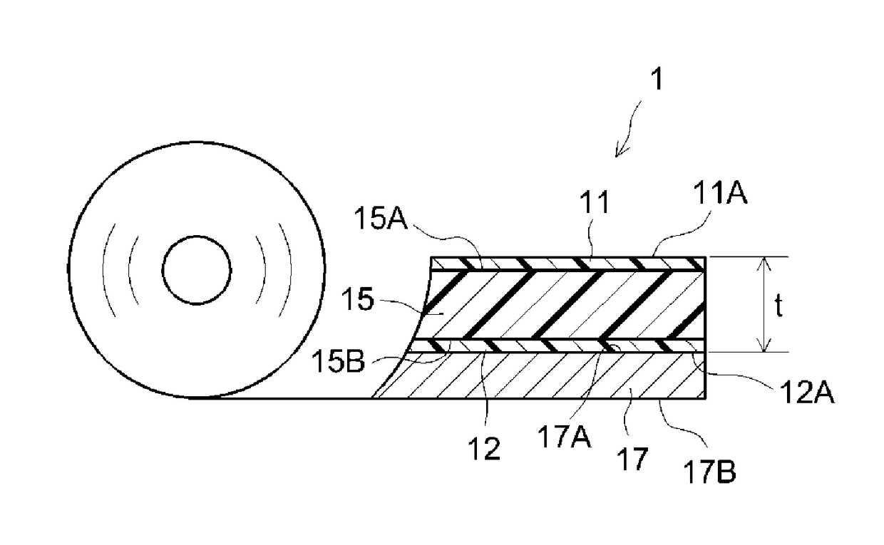 Double-faced pressure-sensitive adhesive sheet and use thereof