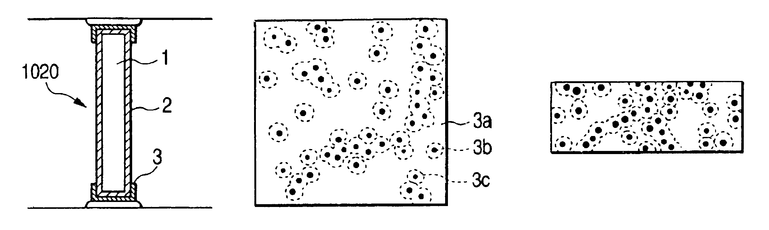 Electron beam apparatus and spacer for reducing electrostatic charge