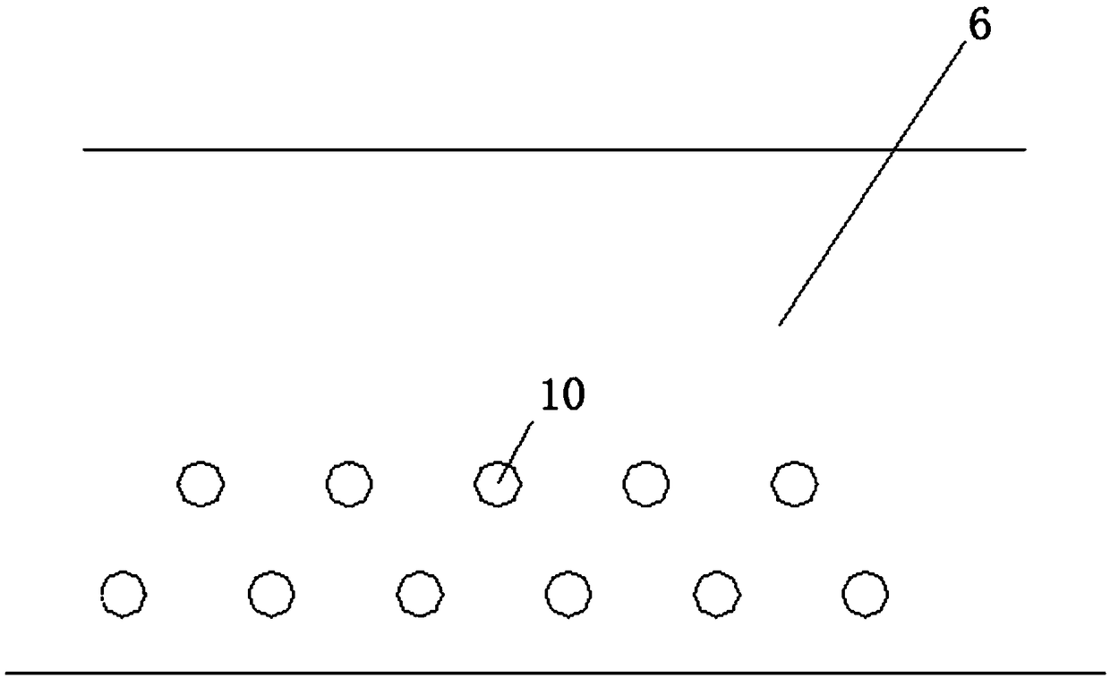 A system for improving the recovery rate of rare earths and a liquid collection system for rare earth mines using the same