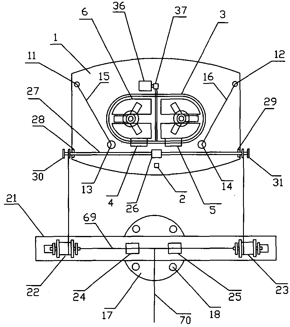 Wing type vertical lift high-altitude wind power generation device