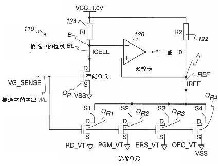 Readout circuit and readout method for electrically erasable read-only memory