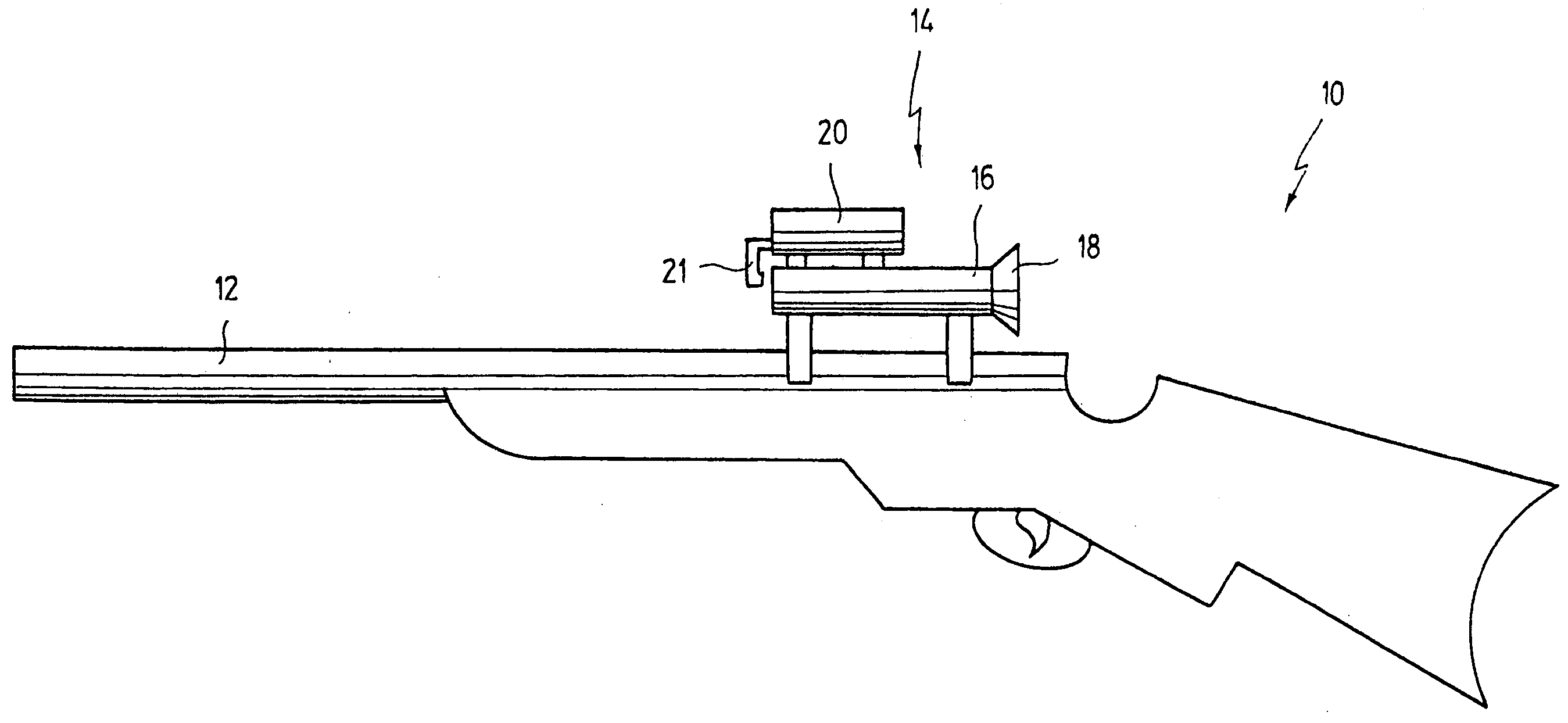 Apparatus and method for detecting optical systems in a terrain