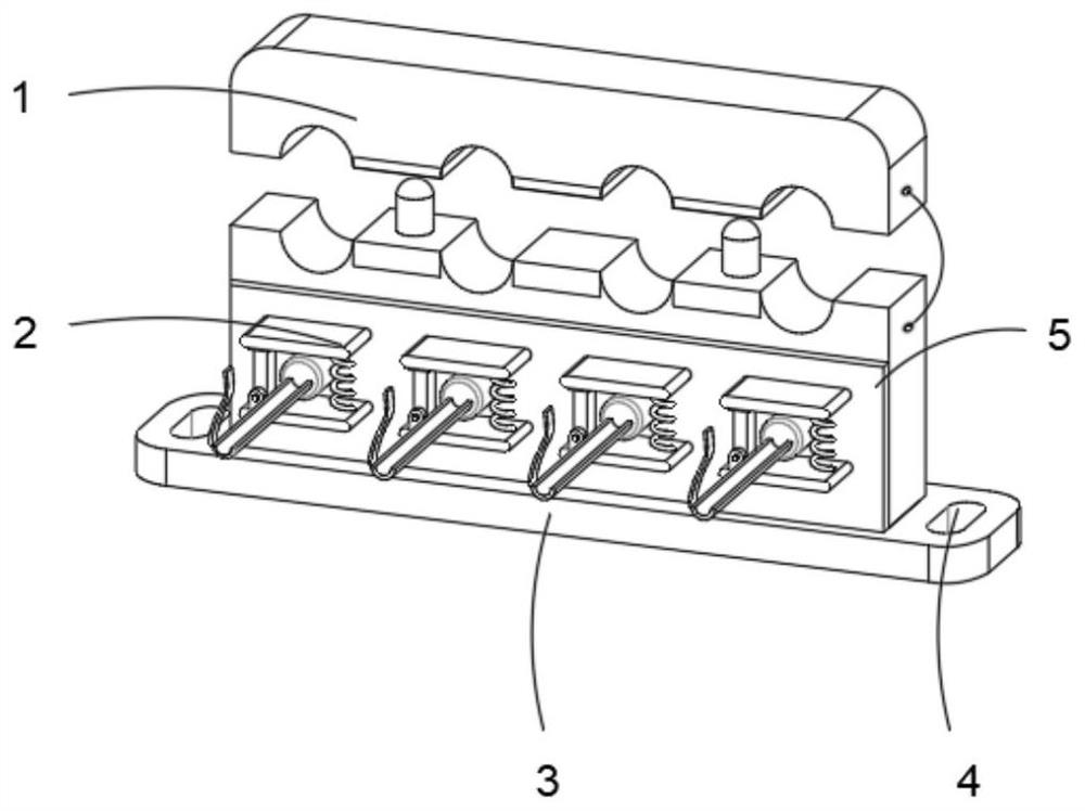 Wire arranging device facilitating wire finding