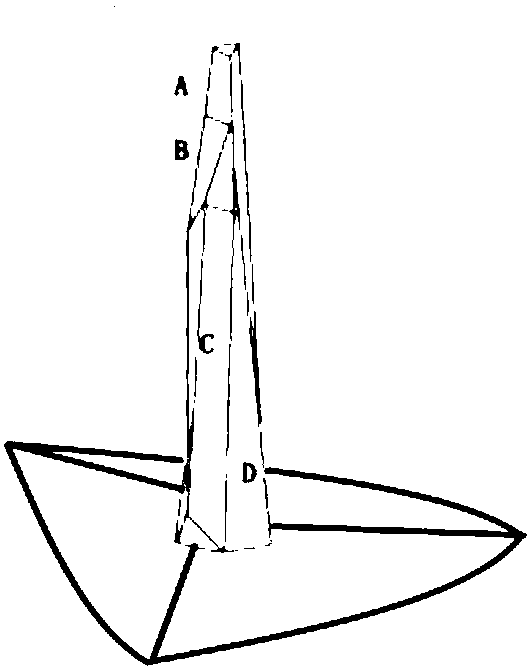 Method for obtaining high-density unequal height crystal microneedle array