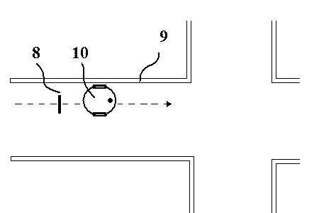 Traversal path planning method of pipeline robot