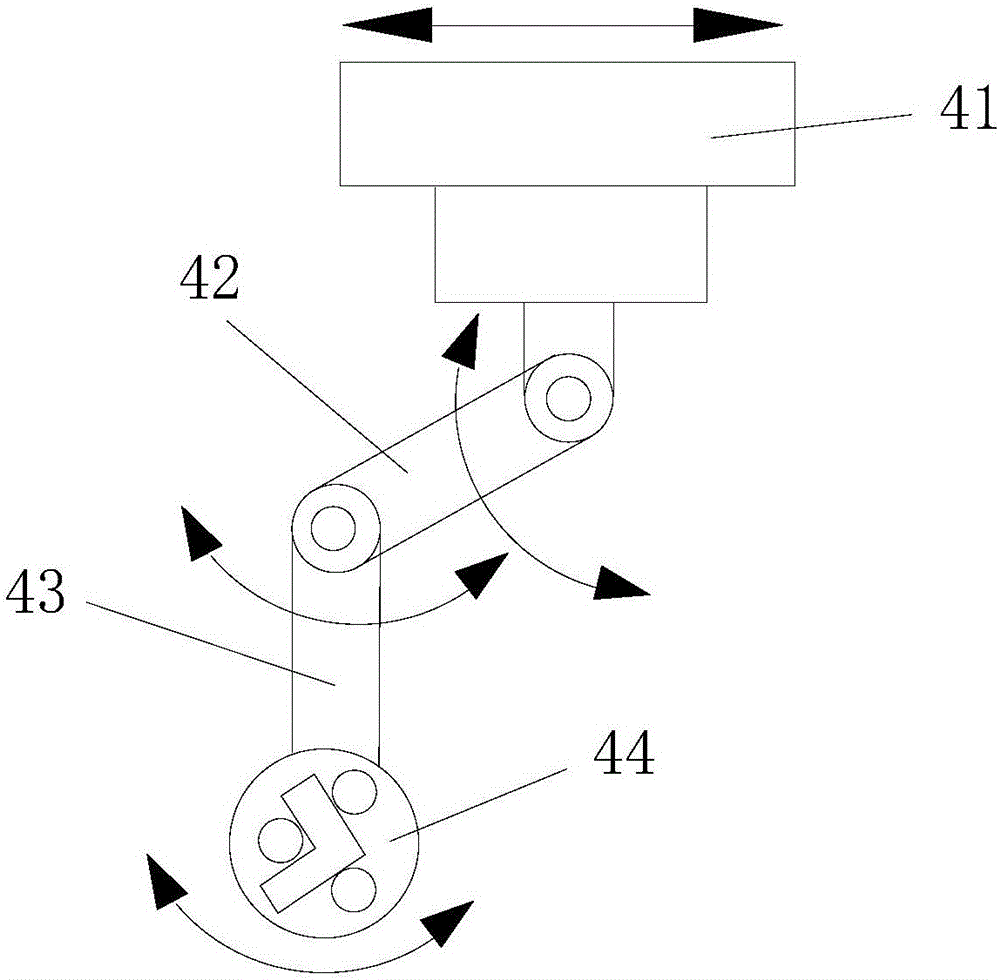 Aluminum profile automatic stacking system and control method thereof