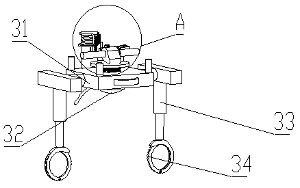 Vehicle-mounted cardiopulmonary resuscitation robot