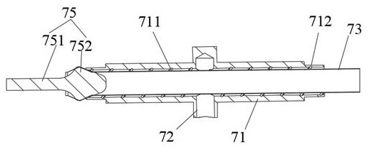 Device and method for assembling adjustable vertebra segment assembly and hose