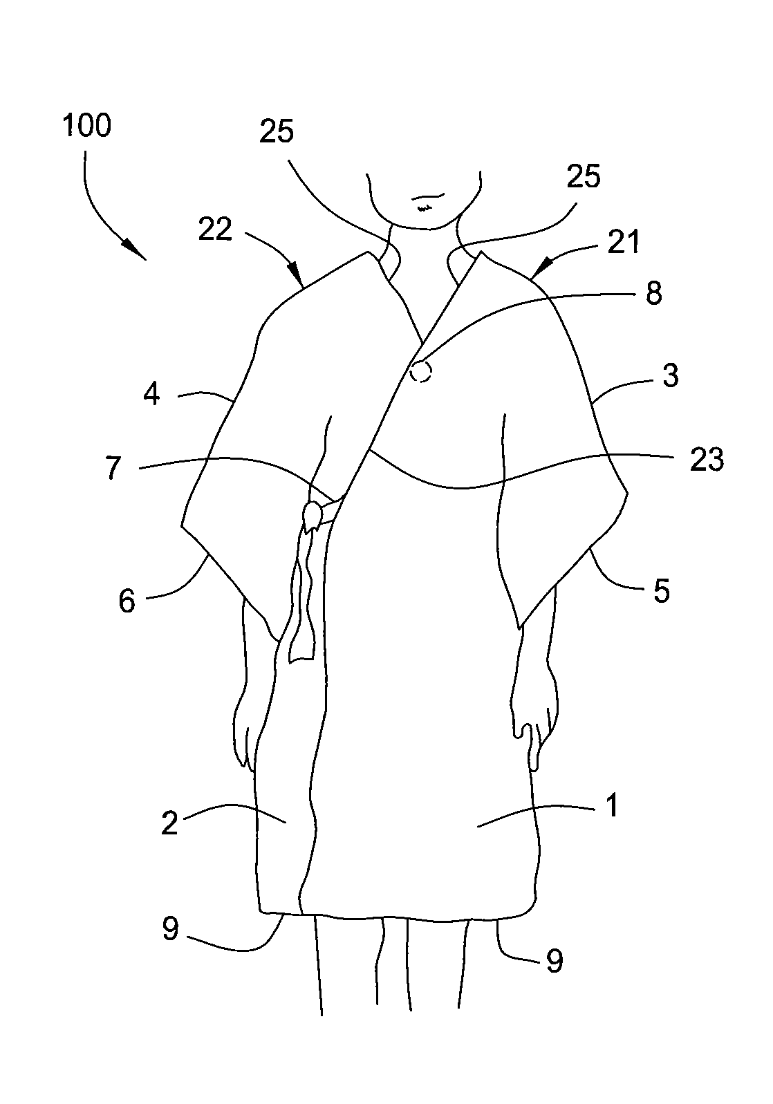 Versatile hospital gown