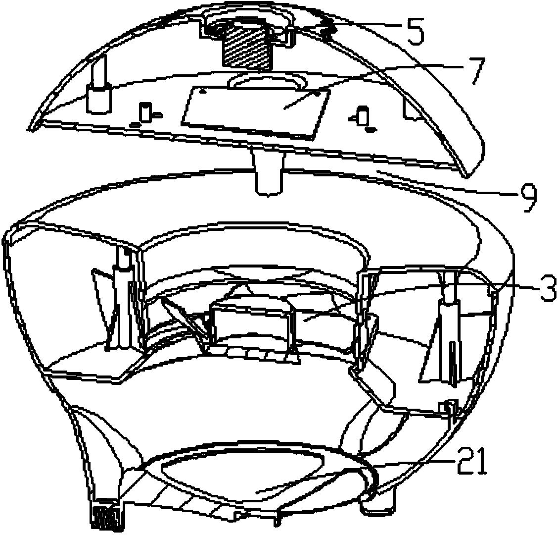 Air-flow type mosquito killer