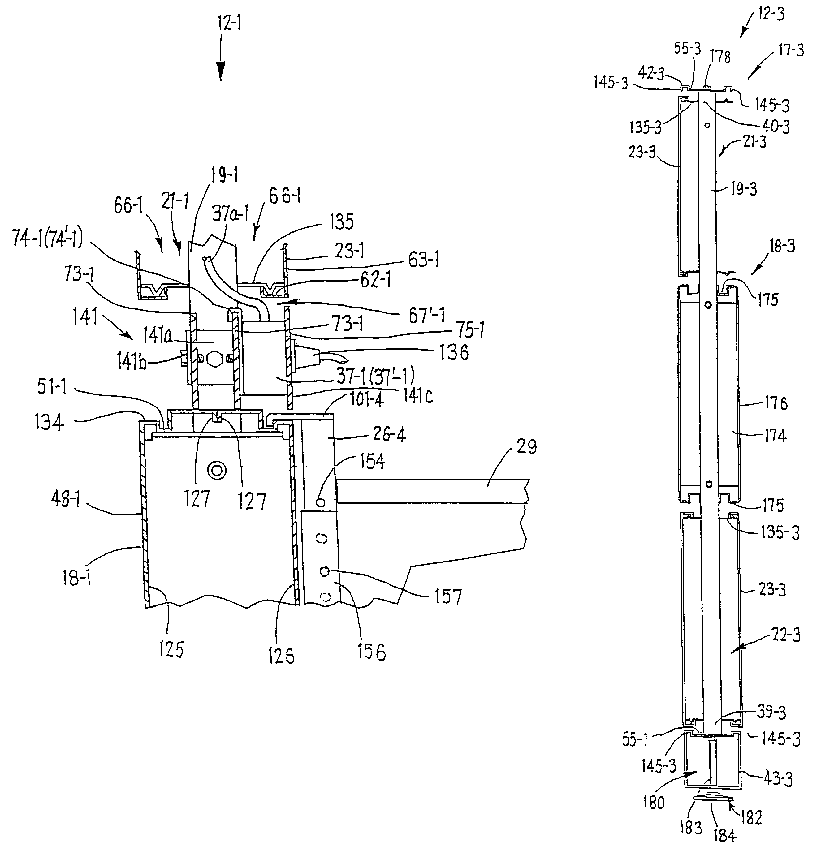 Panel arrangement