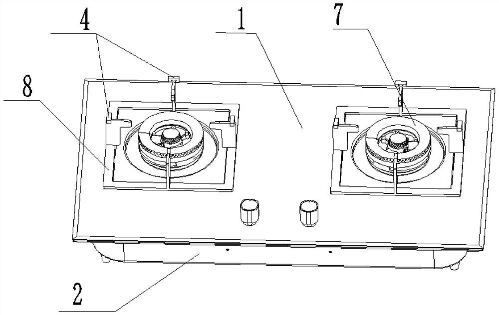 Gas stove and gas stove control method