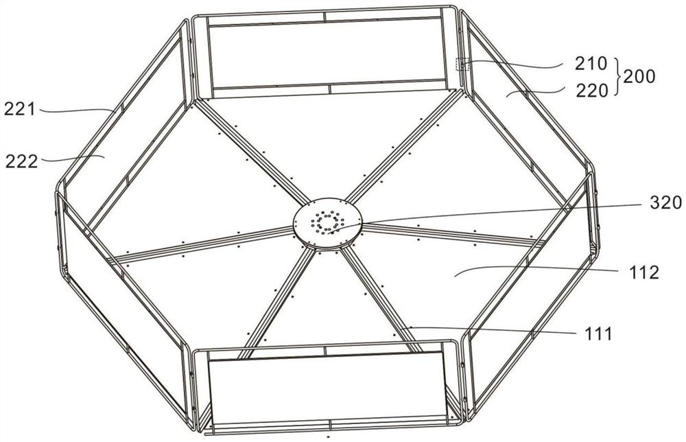 Rapid sealing warning device for infrastructure ground piles and pits