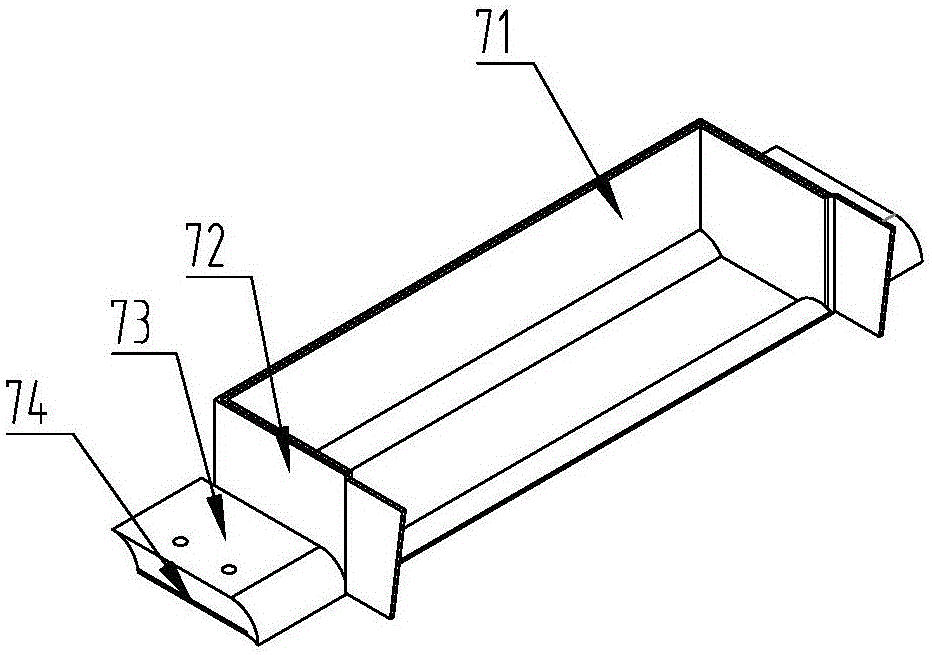 Full-sealed insulation chain plate conveyor used in high-temperature environment