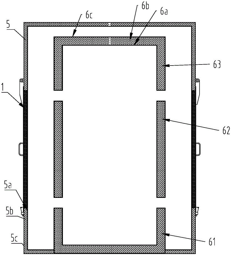 Full-sealed insulation chain plate conveyor used in high-temperature environment