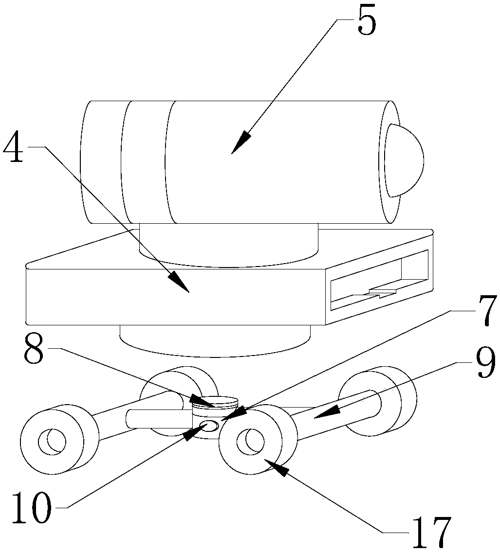 Road bridge construction measurement device