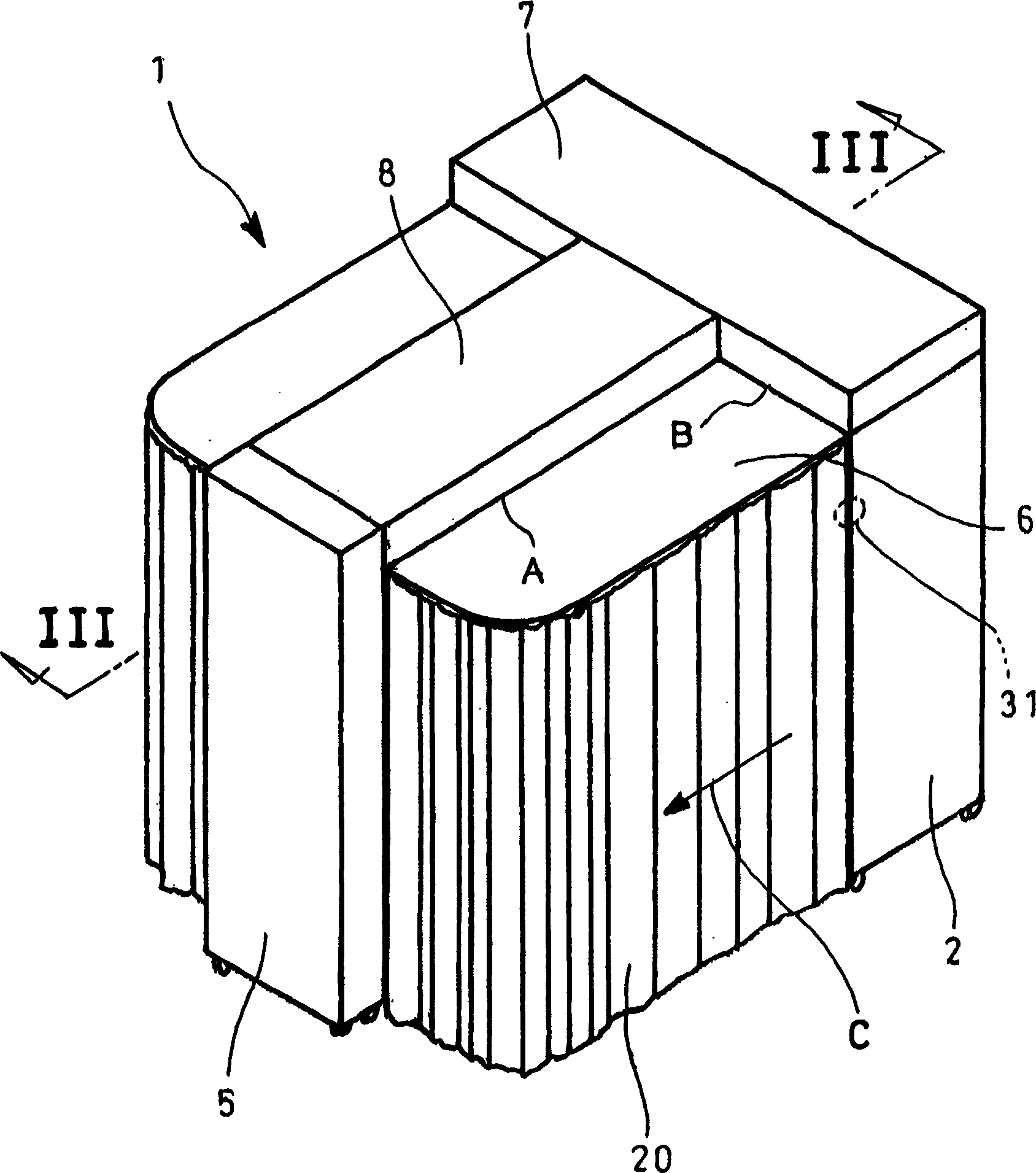 Desinfection chamber unit