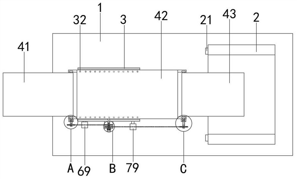 Automatic adjusting and supporting device for tumor radiotherapy equipment and radiotherapy equipment