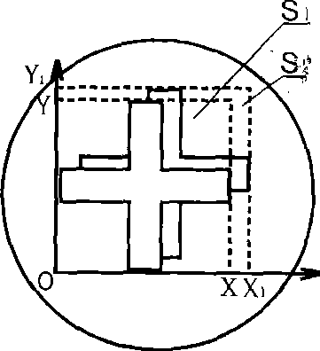 Method and equipment for digitized detection of double-plain shaft parallelism of optical instrument