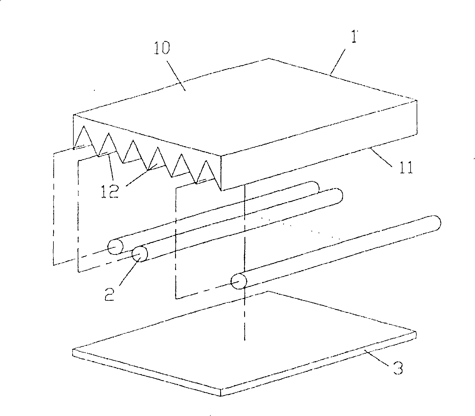 Back light source device