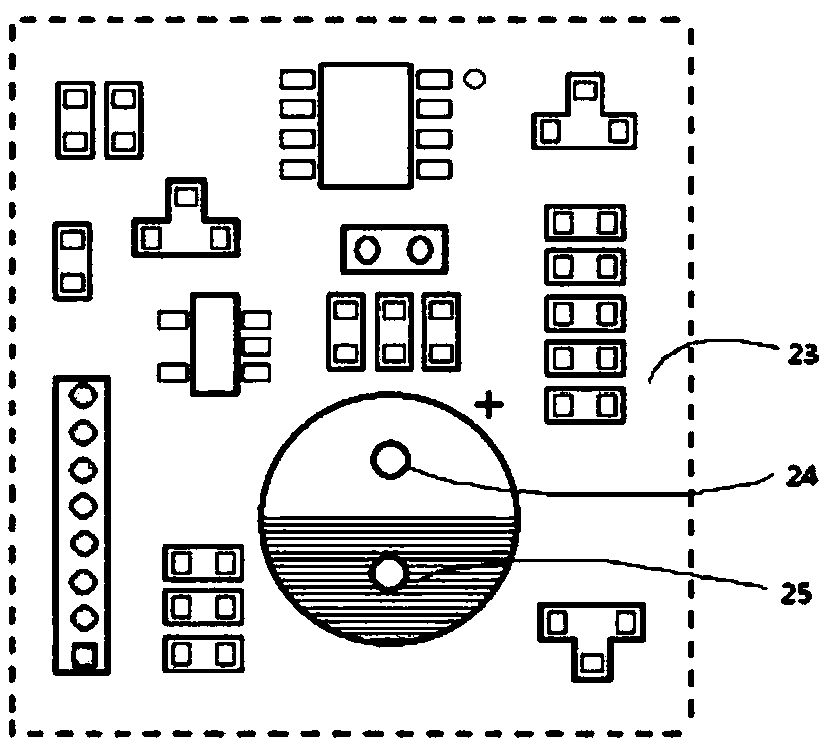 Foolproof plug-in electrolytic capacitor and matched printed circuit board