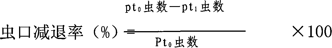 Method for improving the effect of chemical agent for preventing and curing lepidopterous pests