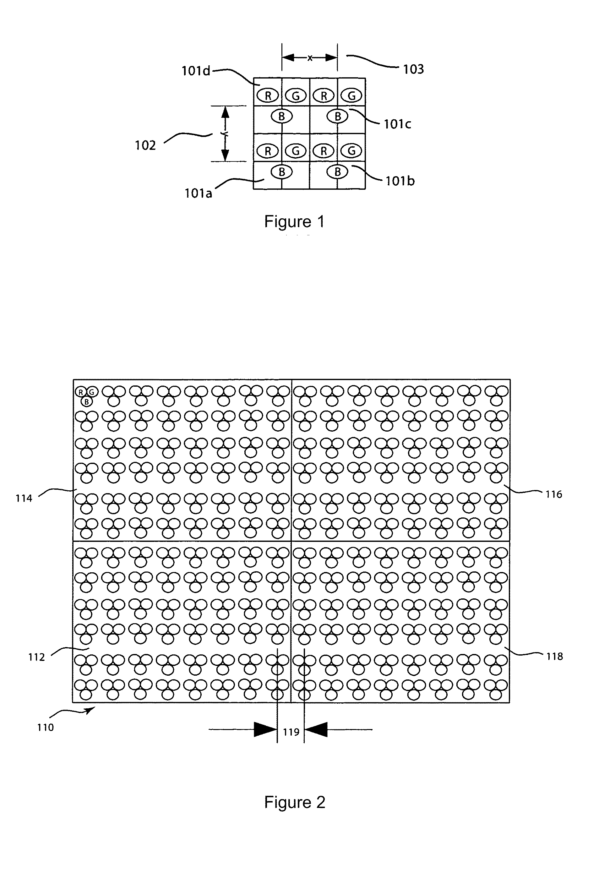 Alignment Angle Method and Apparatus for a Display