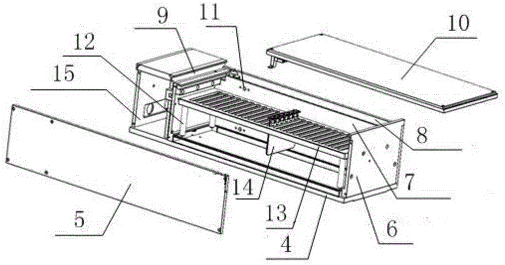 Incubation mechanism provided with automatic uncovering mechanism