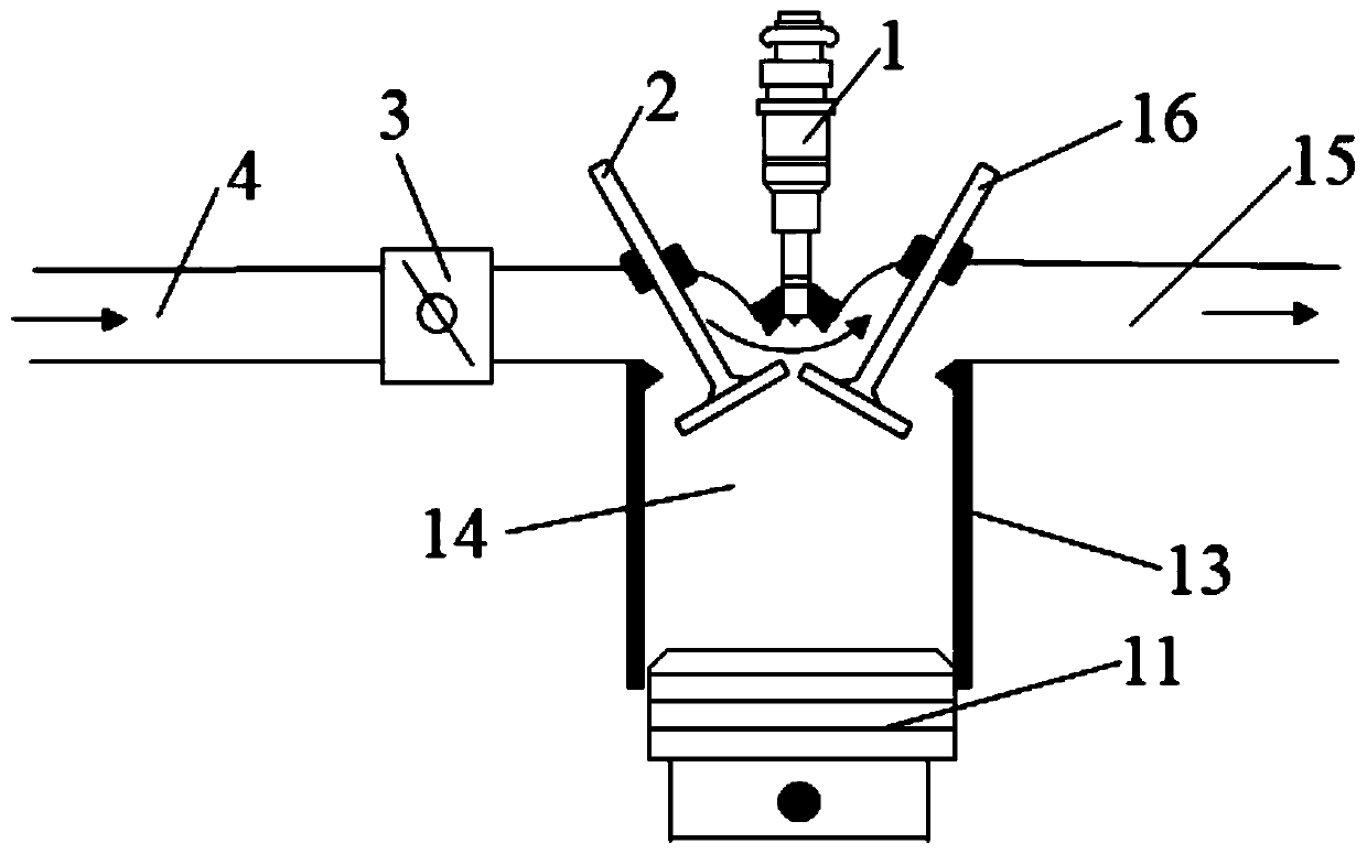 Test system and method for capture rate and scavenging efficiency of two-stroke engine