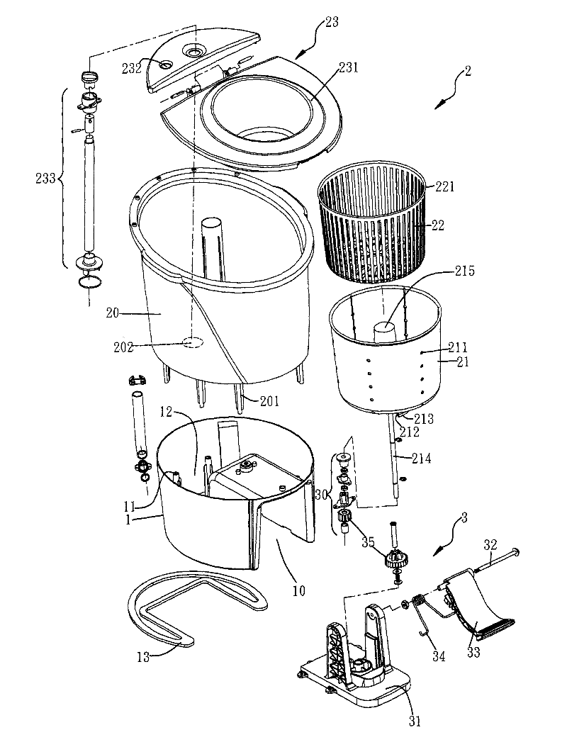 Simple clothes washing device