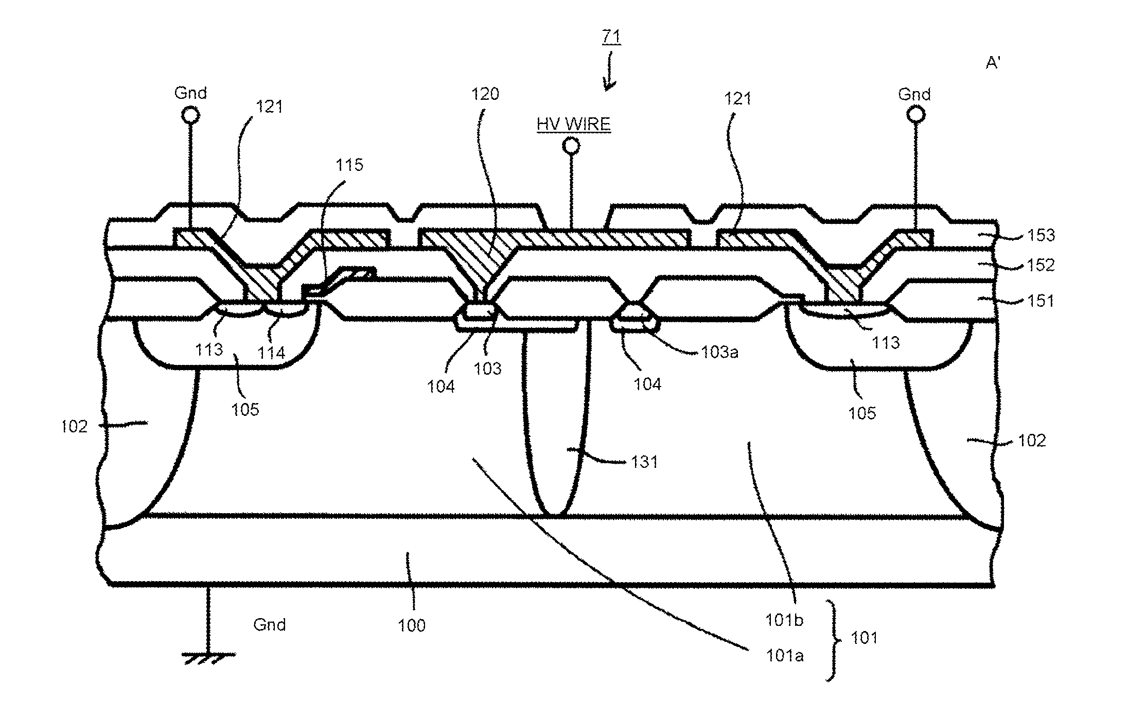 Semiconductor device and driving circuit