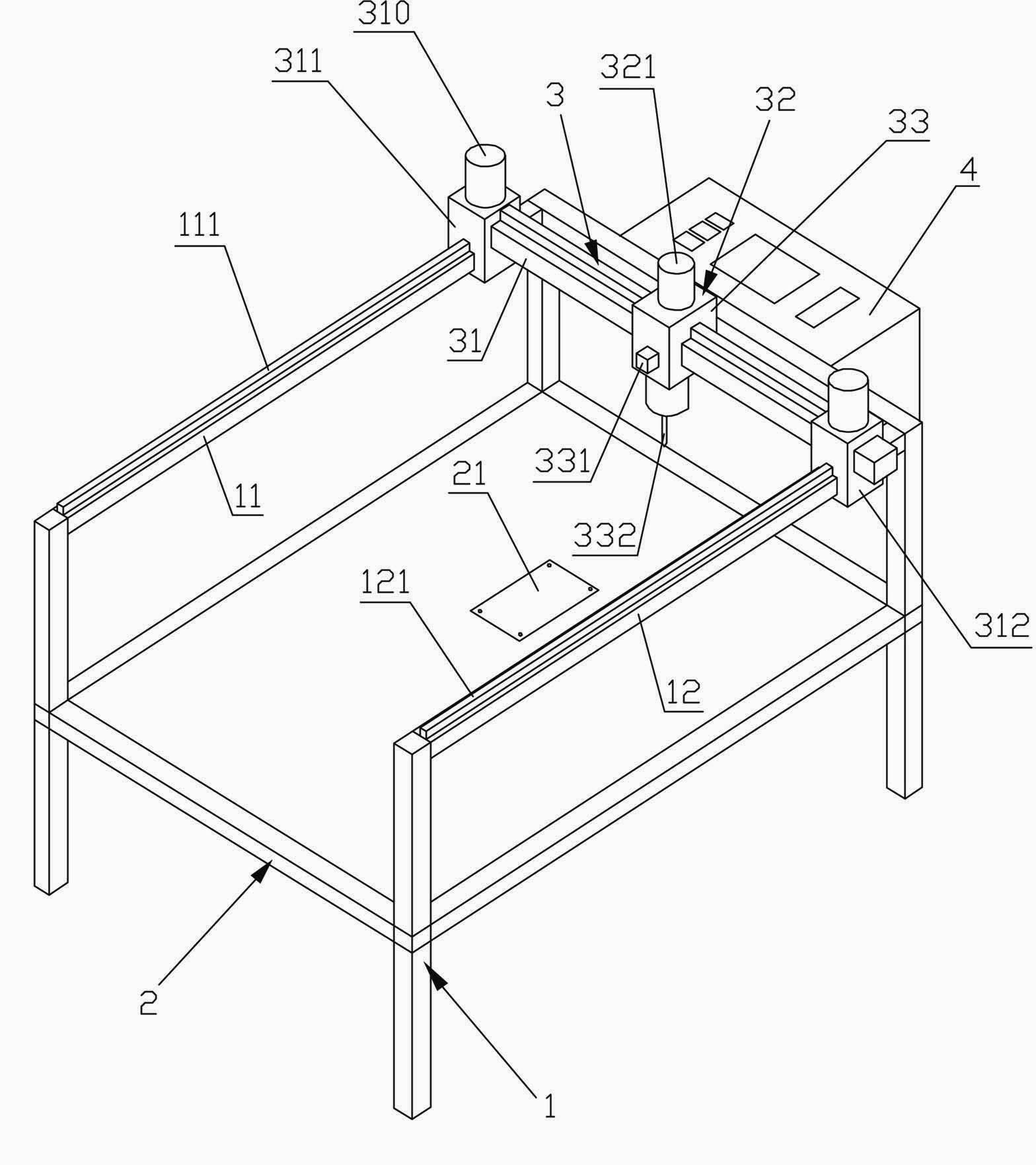 Novel leather high speed cutting machine and cutting method