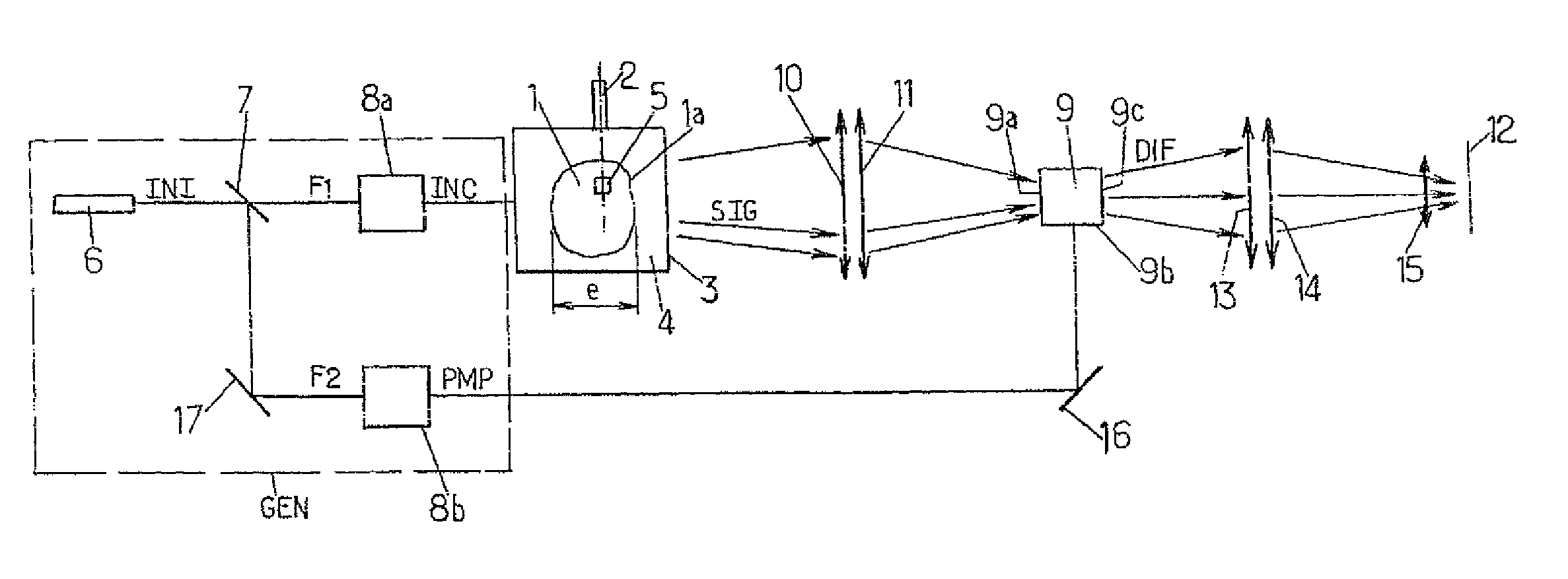 Method and installation for acousto-optic imaging