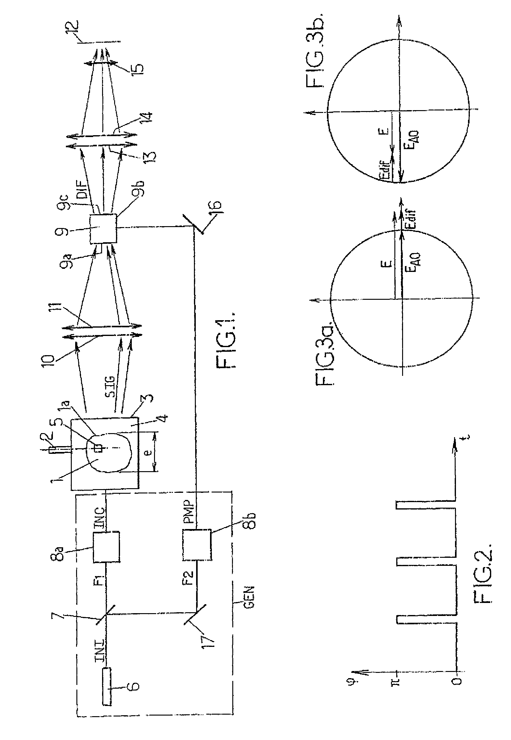 Method and installation for acousto-optic imaging