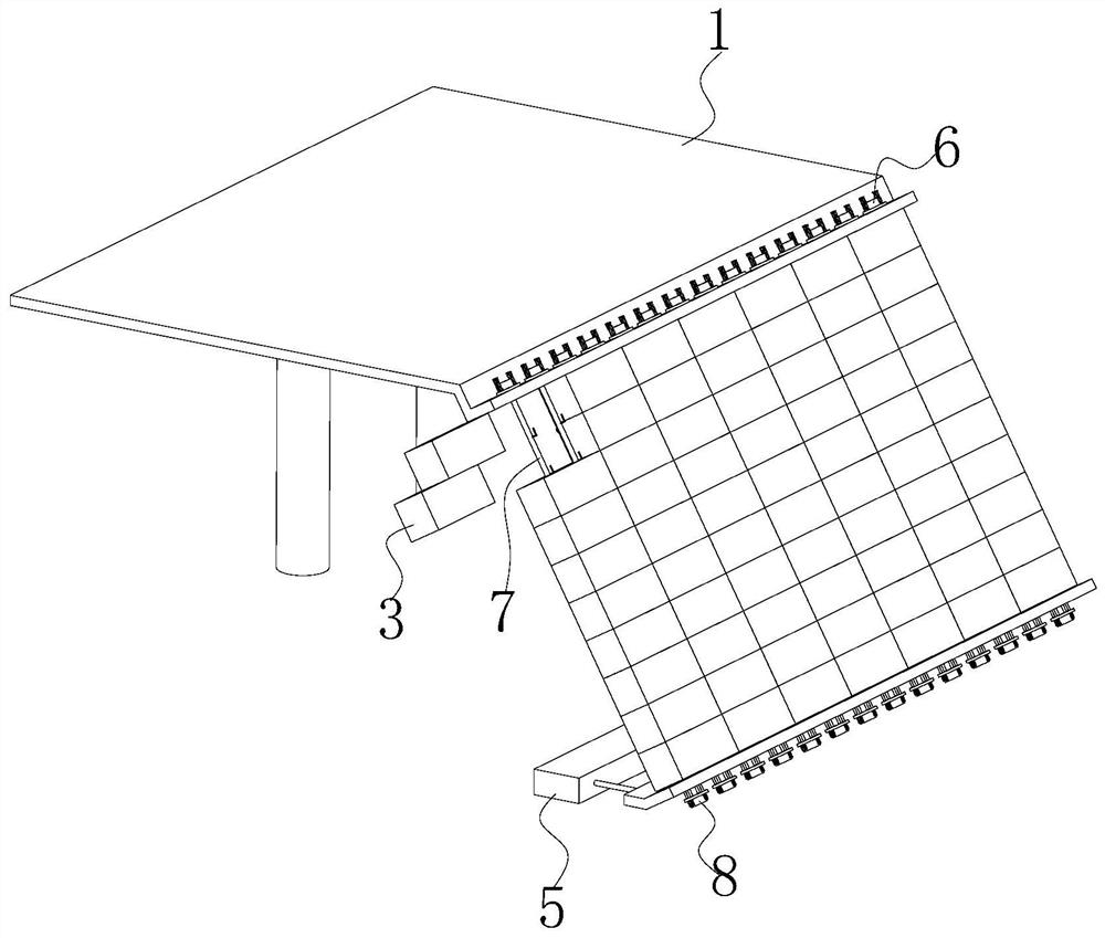 Protection device for water conservancy and hydropower engineering slope